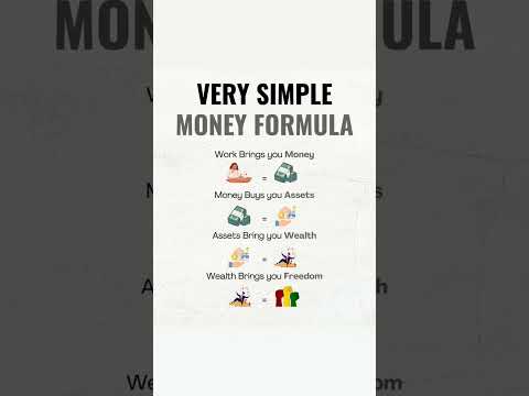 Very simple Money formula💸💰#financialfreedom#new#trendingshorts#howto#personalgrowth #viralvideo
