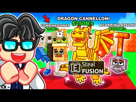 I Stole The New FUSION BRAINROTS In Roblox Steal A Brainrot!