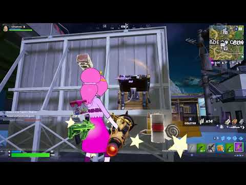 Fortnite gameplay on the AYN Odin 2