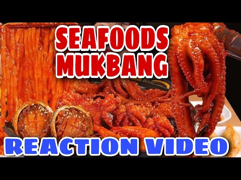 HOW TO PREPARE  SEAFOODS MUKBANG | REACTION VIDEO | SEAFOODS MUKBANG | YHAMZ VLOG|