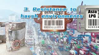 LPG gas cylinder tracking innovation of QR bar code tags