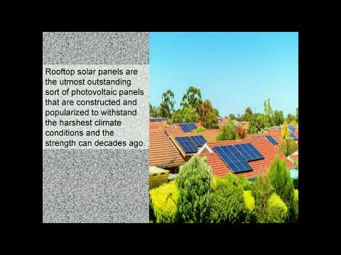 Some Key Benefits of Rooftop Solar Panel