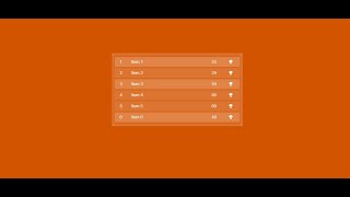 Css Lists Style - Pure CSS - Css Hover Effects
