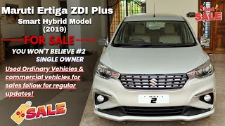 Maruti Ertiga ZDI Plus (2019) Smart Hybrid Diesel – Single Owner, Excellent Condition