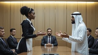 The Billionaire Spoke in Arabic… and Only the Black Maid Replied, Silencing the Room.