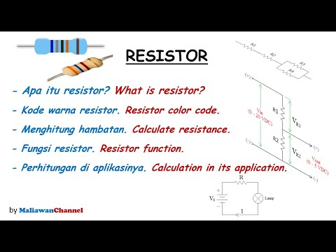 Resistor : Cara Membaca, Menghitung dan Aplikasinya. (How to Read, Calculate and Its Application)
