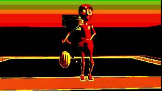 MARDINI Day 1 - Bounce - (Pixel Render style - Created with Houdini)