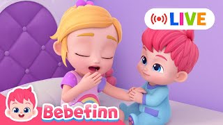 🔴LIVEㅣGoody Good MorningㅣTop Songs for Kidsㅣ ⁨@Bebefinn⁩  Nursery Rhyme +More