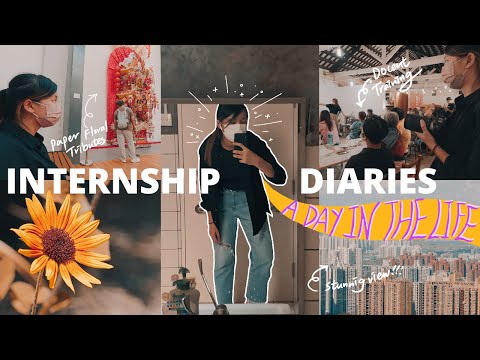 a day in the life as an art intern in Hong Kong【Internship Diaries ep. 3】