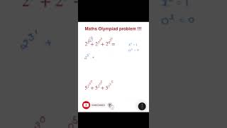 Can you solve this question? #matholympiadquestion
