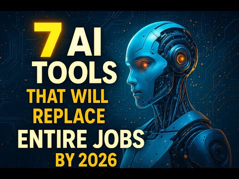 7 AI Tools That Might Replace Entire Jobs by 2026 – Stay Ahead of the AI Revolution