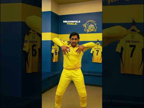 Wait for Thala to finish 🏏 #shorts #ipl #iplteam #cskvsrcb #csk #chennaisuperkings #dhoni #msdhoni
