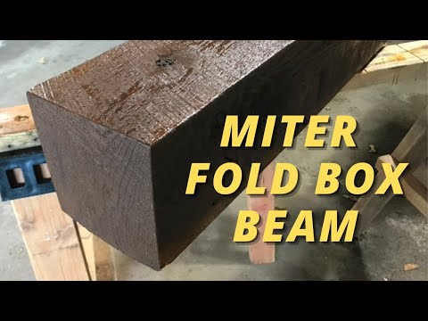 Barn Wood Fireplace Mantel Part 2... Assembly