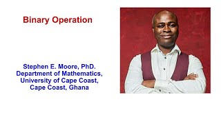 Binary Operation