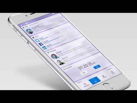 Windows 10 Mobile Action Center Redesign | UX Analysis | Fluent Design | White Theme | Concept UI