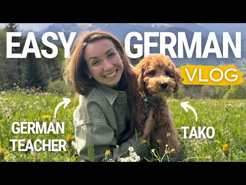 Easy German Learning Vlog | Meet Tako (Comprehensible Input)