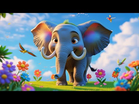 "Why Do Elephants Have Trunks? Fun Elephant Facts for Kids!Fun & Educational Story for Kids”
