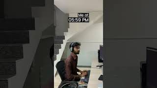 Employee Leaving Office at Sharp 06:00 PM  #employee #meme  #officelife #corporatememe