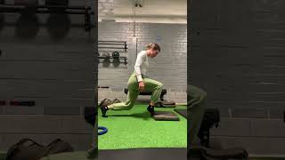Isometric Lunge with Static Heel Raise