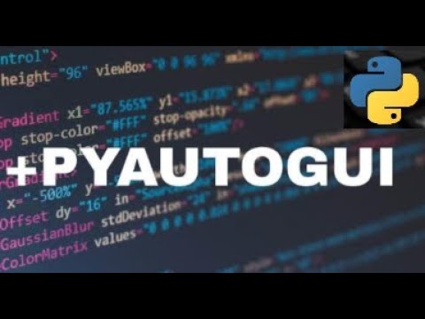 Python Automation with PyAutoGUI | Advanced Python Programming - GUI Automation PyAutoGUI Tutorial