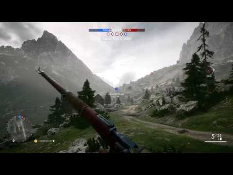 Battlefield™ 1 Bomber pilot is introduced to my rifle