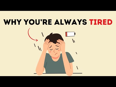 Why You're Always Tired (Fix it now)