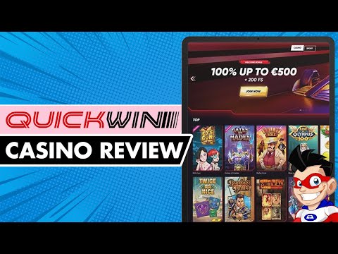 QuickWin Casino: Online Casino Review ($750 + 200 Free Spins) 🔥