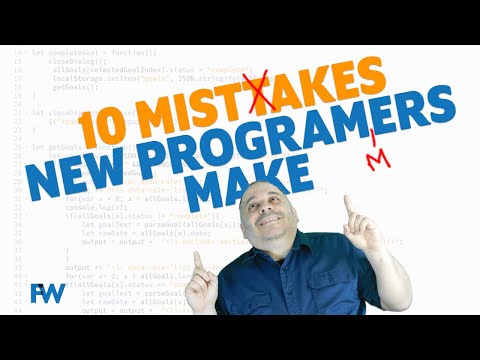 10 Mistakes New Programmers Make