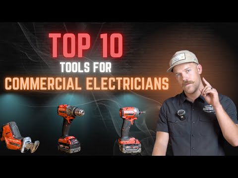 Top 10 MUST HAVE Tools (You Don't Carry in Your Bags) | Commercial Electricians | Simple Guide |