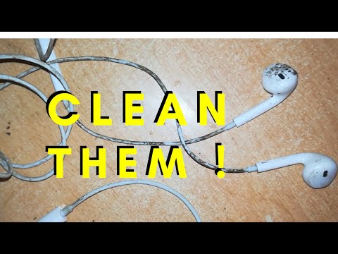 How to clean Apple Earpods with Water and Scouring Powder: or This Accessory May Not Be Supported!