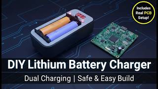“DIY Lithium Battery Charger | Dual Charging Module for Safe & Fast Power”