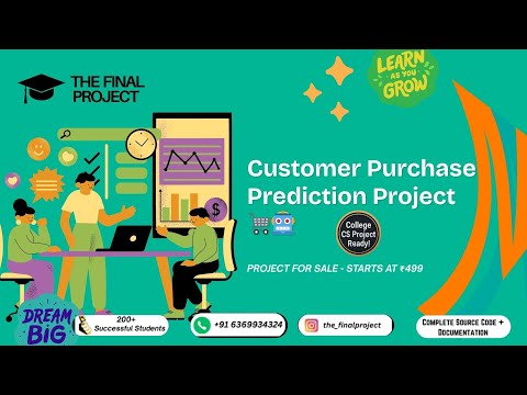 AI Project: Predict Customer Purchases 💡 | Full Demo + Source Code for Students
