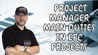 PROJECT MANAGERS MAIN DUTIES IN EPC PROJECTS #projectmanagement #projectmanager #duties #projects
