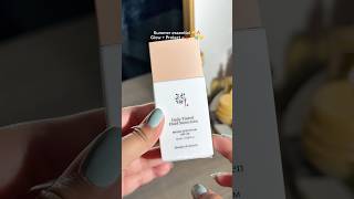 Summer must-have ☀️ Tinted SPF = glow + protection 💛 #GlowySkin #KBeauty #SPFGlow #shorts