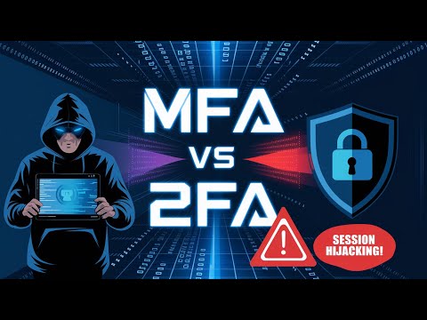 MFA vs 2FA: How Hackers Hijack Sessions & How to Stay Safe