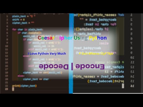 Caesar Shift Cipher With Python