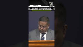 ‘You know our position…’: MEA reacts to Muhammad Yunus’ remarks on India hosting Sheikh Hasina