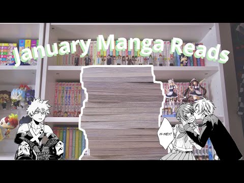 January manga reads // online reads & physical reads