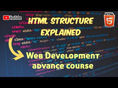 How HTML Works (Basic Structure Explained)-Lecture 1