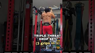 this chin-up dropset hits different 👊🔥