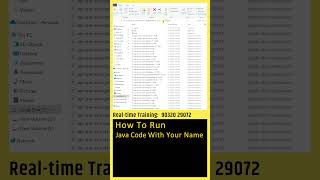 Run Java Code With Your Name, Java SpringBoot Tutorial, Spring Boot in Telugu, Java, Web Development