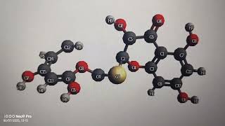 #Modeling Metal Oxide–Natural Compound Complex using DFT | Quantum Chemistry Visualization 🔬💡
