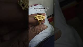 Gold Ring Mens #jamindariring #mensrings #goldringmaking #greenstonering #trendingshorts #juttimeri
