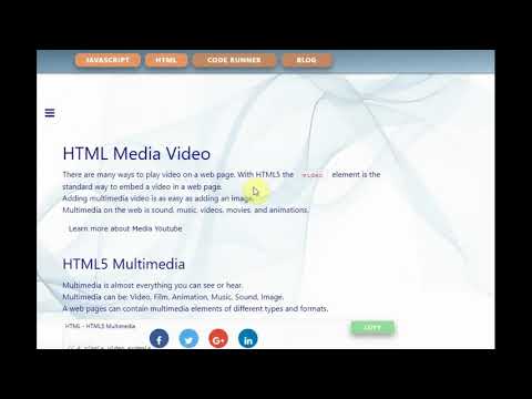 HTML Media Youtube