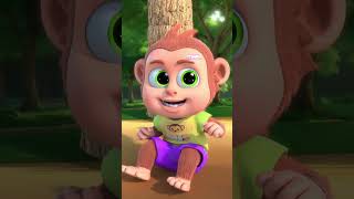 Monkey’s Boo-Boo & Bunny’s Bandage! #billionsurprisetoys #kidssongs #shorts #cartoon