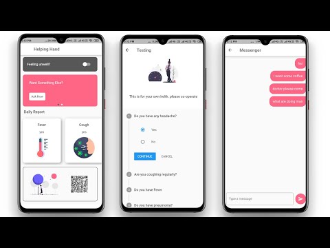 Hacker-earth submission. Making of an innovative contact less diagnostic syatem