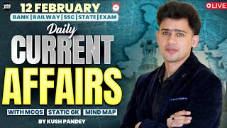 🔴 12 February 2026 | Daily Current Affairs | For Bank, Insurance & SSC Exams | Union Budget Special