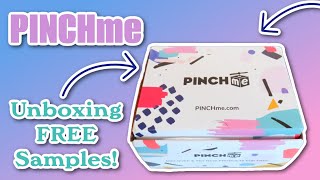 PINCHme Beauty Samples! Unboxing FREE Samples - 2025 Products!!