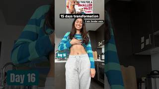 15 days transformation | Smaller waist workout by Lilly Sabri