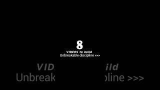 💪 8 Powerful Videos to Build UNBREAKABLE Discipline & Achieve Anything! 🚀